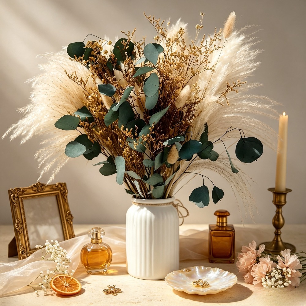 Eucalyptus Preserved - Ramo de Hierba de Pampas Seca