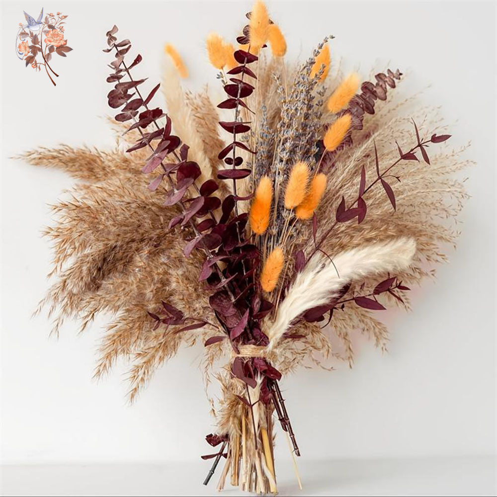 75 Uds. Ramo de flores de hoja - Dried Flower Bunch reseña y precio