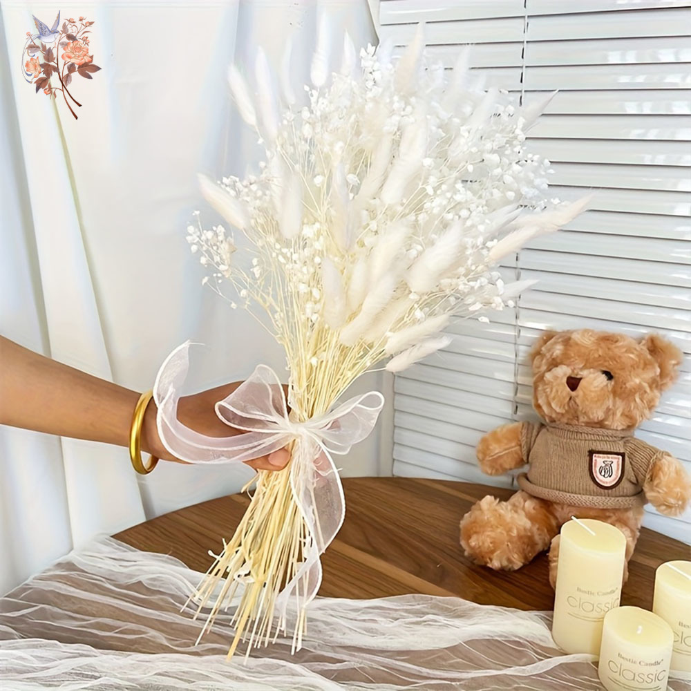 Ramo de boda nupcial de flores - Dried Flower Bunch reseña y precio