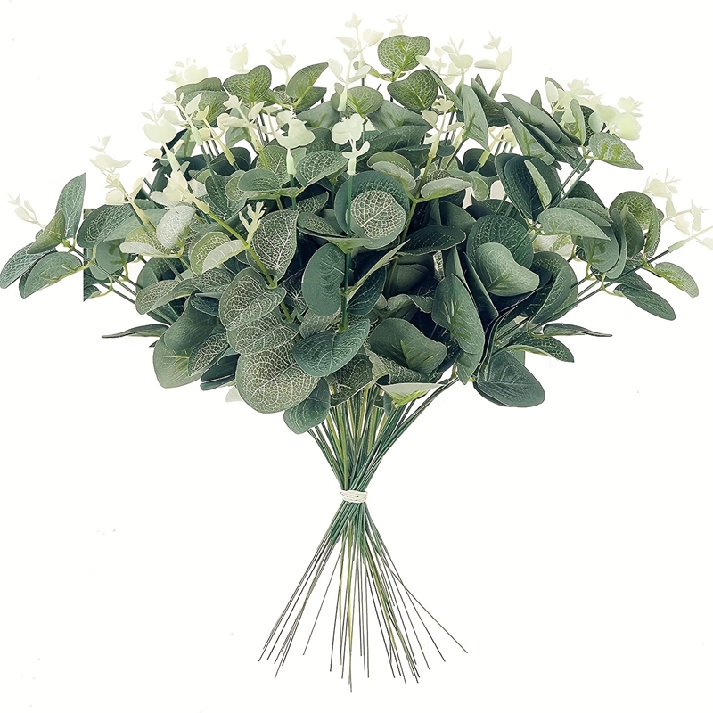 Ramo de flores artificiales de - Eucalyptus Preserved reseña y precio
