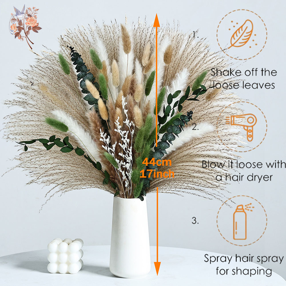 85 Uds. De flores secas natura - Dried Flower Bunch reseña y precio