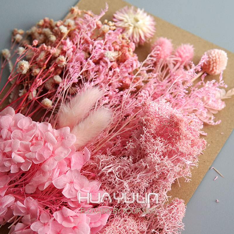 1 paquete de plantas artificia - Dried Flower Bunch reseña y precio