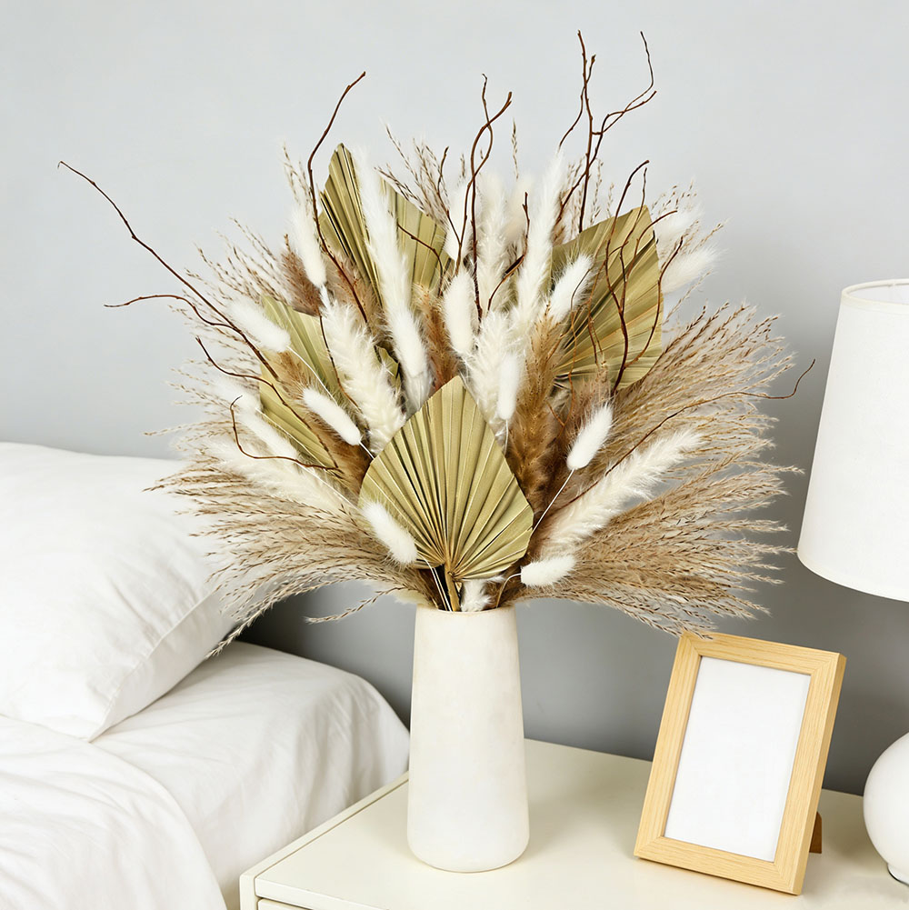 Ramo de hojas de palma secas n - Dried Flower Bunch reseña y precio